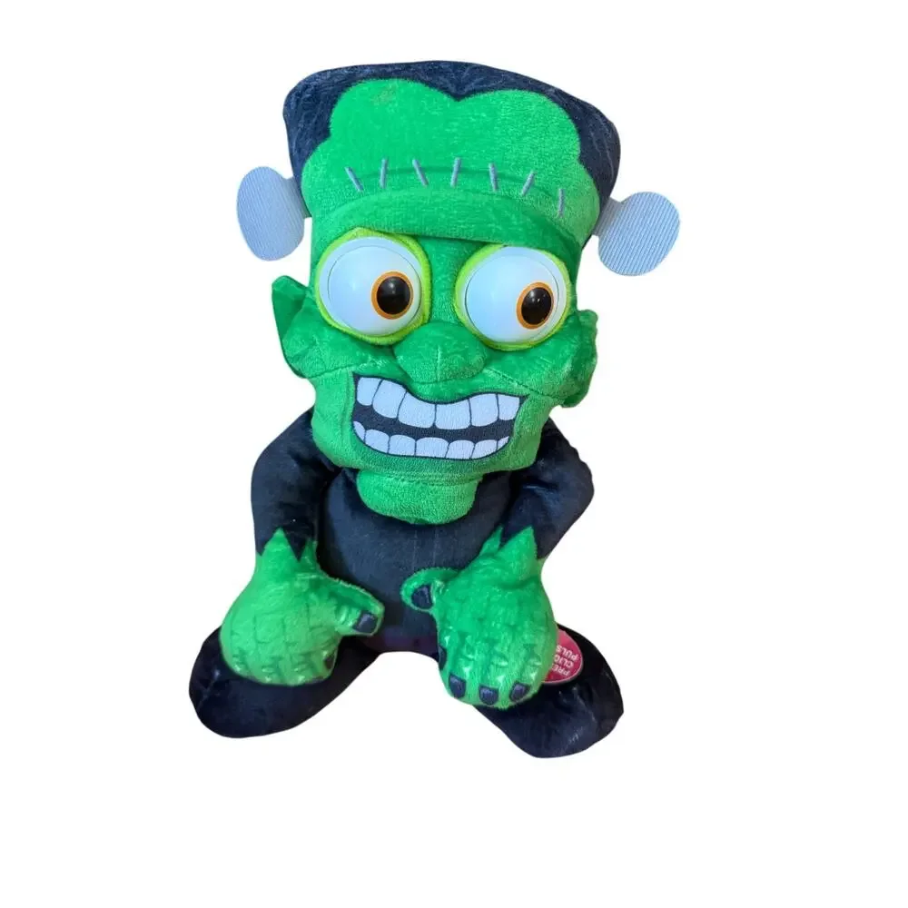 Frankenstein animated musical dancing plush moving eyes‎ monster mash Halloween